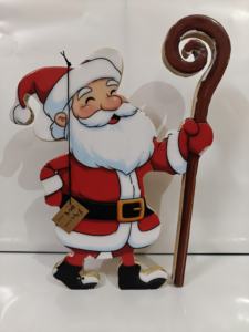 ซานต้าไม้ ซานต้าเรซิ่นอีพ็อกซี่ ซานต้าพร้อมของขวัญ ซานต้าพร้อมตุ๊กตาหิมะ - Product Image 2