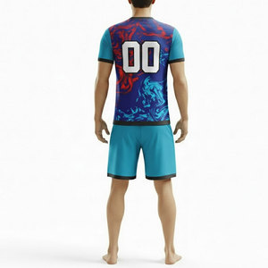 Uniforme de Fútbol Personalizado al por Mayor para Hombre, Uniforme de Club de Fútbol, Equipación Deportiva, 100% Poliéster Transpirable de Alta Calidad - Product Image 2