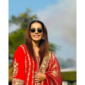 Conjunto superior e inferior de mujer de diseñador con Dupatta para ropa de fiesta - Product Image 2