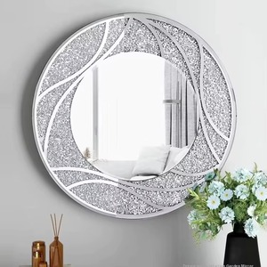 REHMAN CRAFT Miroir décoratif mural de salle de bain en verre artisanal de style européen moderne et luxueux, personnalisable, épaisseur 5 mm, décoration intérieure - Product Image 5