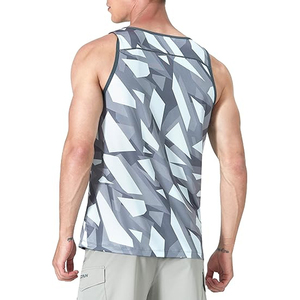 เสื้อกล้ามออกกำลังกายสำหรับผู้ชาย สวมใส่สบาย ระบายอากาศได้ดี แห้งเร็ว ใส่ง่าย สินค้ามาใหม่ล่าสุด ปรับแต่งได้ 100% - Product Image 3