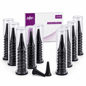 ชุดอุปกรณ์ตรวจหู MJW Otoscope พร้อมจุกตรวจหูพลาสติกสีดำสำหรับการตรวจหูทางการแพทย์ เครื่องมือวินิจฉัยหูคอจมูก - Product Image 4