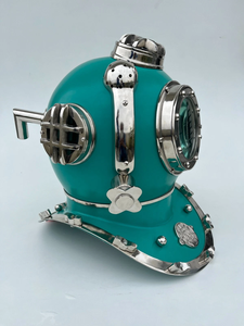 Casco de Buceo Decorativo, Casco de Buzo Náutico Vintage para Decoración de Oficina, Sala de Estar y Ambiente Costero - Product Image 4