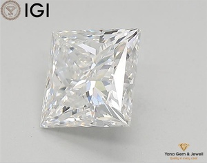 Diamante Cultivado en Laboratorio CVD de 1.50 Quilates, Corte Princesa, con Certificado IGI, Claridad VVS1, Color E, para un Regalo Perfecto de Joyería - Product Image 5