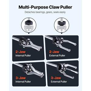 Kit de 15 extracteurs à marteau coulissant 9 voies pour roulements d'essieu avant/arrière avec boîte de transport Modèle D0100XU4ZIY - Product Image 4