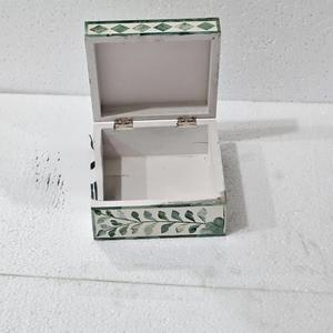 Caja de Joyería Decorativa Hecha a Mano con Diseño Marroquí de Flor de Amor con Incrustaciones de Hueso Ecológica, Decoración para Mesa del Hogar, Año Nuevo - Product Image 4