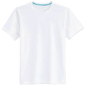 เสื้อยืดผู้ชายคอโอ ผ้าฝ้ายแท้ 100% คุณภาพสูง ทอแบบเรียบ รับสกรีนโลโก้ตามสั่ง ผลิตตามแบบ OEM ปรับแต่งได้ตามต้องการ สั่งซื้อจำนวนมาก ขายส่ง - Product Image 1
