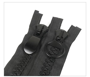 #3 <b>Large</b> Plastic Close-End Resin Zipper with Custom Logo Eco-Friendly and Smooth Teeth for <b>Tents</b> - Product Image 2