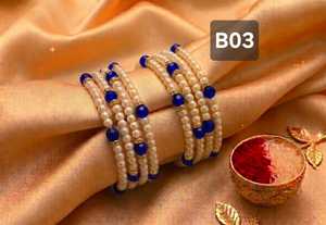 Handmade Pearl and Crystal Beaded <b>Bracelet</b> for Women Multi Layer <b>Stretch</b> <b>Bracelet</b> Elegant Fashion Jewelry Gift for Girls Daily - Product Image 4