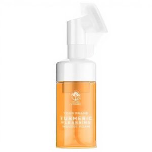 โฟมล้างหน้าขมิ้น OEM ODM แบรนด์ส่วนตัว สูตรอ่อนโยน ทำความสะอาดผิวหน้า ช่วยเติมความชุ่มชื้น ใช้ได้ทุกวัน - Product Image 1