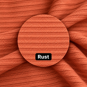 Tissu texturé extensible en polyester côtelé double mat pour la confection de vêtements et de prêt-à-porter - Product Image 3
