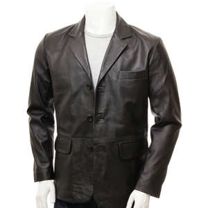 Chaquetas de Cuero Genuino para Hombre, Estilo Urbano, Impermeables, Resistentes al Viento, Corte Regular, Precio al por Mayor, Precios Razonables Disponibles - Product Image 3