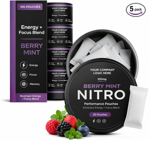 Complément Alimentaire en Sachets de Caféine Antioxydante à la Menthe et aux Baies Naturelles Marque Blanche pour Adultes - Soutien Immunitaire Fournisseur d'Usine - Product Image 1