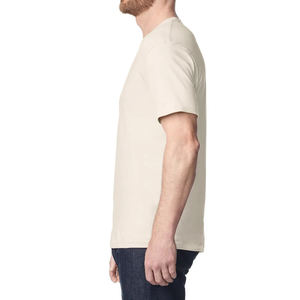 เสื้อยืดโอเวอร์ไซส์ผ้าฝ้าย 100% หนัก 190GSM สำหรับผู้ชาย เสื้อเปล่าสั่งทำพิเศษจากโรงงานขายส่ง เสื้อคุณภาพพรีเมียม - Product Image 6