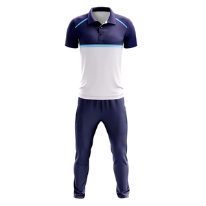 Ensemble complet d'uniformes de cricket sur mesure en tissu technique anti-humidité – Maillot et pantalon – Fournisseur d'uniformes sportifs personnalisés - Product Image 1