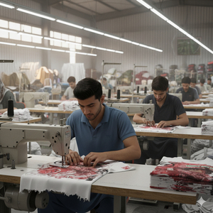 เสื้อยืดคอตตอน 100% แบบยูนิเซ็กซ์ เนื้อผ้านุ่ม ระบายอากาศดี สวมใส่สบาย คอกลม แขนสั้น ขายส่งจำนวนมาก รับสกรีนโลโก้ตามสั่ง - Product Image 5