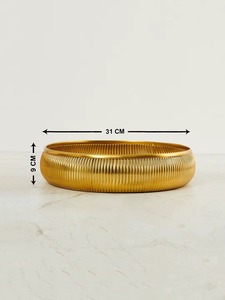 Bol en métal poli fantastique au design moderne, compatible lave-vaisselle, idéal pour servir les aliments - Product Image 2