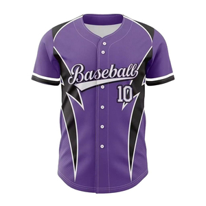 Camiseta de Béisbol Sublimada de Poliéster Personalizada para Hombre, Camisetas de Softbol Sólidas, Camiseta de Béisbol, Ropa Deportiva Personalizada, Camisetas de Béisbol - Product Image 1