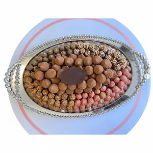 Bandeja de Metal Tradicional Hecha a Mano para Servir Dulces y Chocolates, Ideal para Regalos y Eventos, Precio Más Bajo al por Mayor - Product Image 5