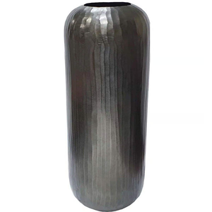 High Selling Metal Vases for Home <b>Table</b> Decoration <b>Aluminium</b> Polished Finished Large Flower Vase for Wedding <b>Table</b> Decoration - Product Image 1
