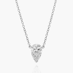 Elegante Collar de Cadena de Plata 925 con Diamantes de Moissanita Brillantes, Joyería Minimalista de Lujo para Mujer - Product Image 1