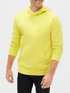 Sudadera con Capucha para Hombre, Nueva Colección, Corte Regular, Color Sólido, Informal, para Invierno - Product Image 4