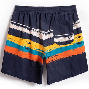 Pantalones Cortos de Baño para Hombre, Cintura Media, Ecológicos, Ligeros, de Poliéster/Algodón, Ropa Casual de Verano, Precio al por Mayor, Venta en Línea - Product Image 2