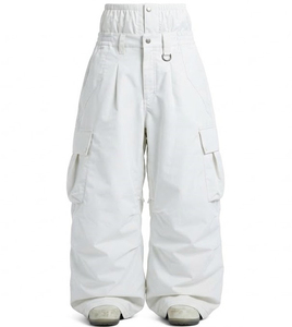 Waterproof Baggy Cargo Snow Pants <b>Trousers</b> Custom Streetwear Snowboard Cargo Pockets Loose Wide Leg Ski <b>Men</b> Pants - Product Image 1