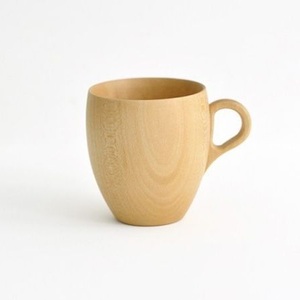 Mug en bois naturel fait main, tasse à café rustique, vaisselle écologique pour un usage quotidien, disponible chez Worldwide Supply - Product Image 2