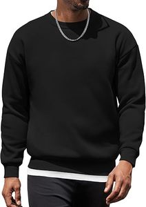 Wholesale <b>Men's</b> Cotton Sweatshirt Custom Embroidered Logo Crew Neck <b>Pullover</b> Casual Streetwear Sweatshirt - Product Image 3