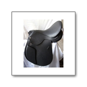 Sillín de caballo de polo de cuero premium de la mejor calidad, árbol de plástico de estilo inglés, proveedor a granel mayorista indio - Product Image 2