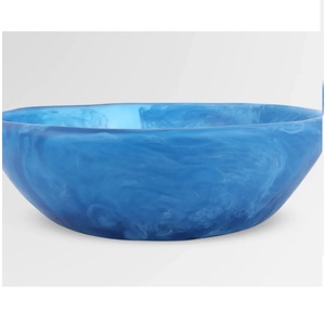 Tazón Decorativo de Resina de Lujo Hecho a Mano, Ecológico, Libre de BPA, para Frutas, Ensaladas y Frutos Secos, Uso Moderno para el Hogar y Bodas - Product Image 2