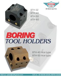 Portaherramientas de perforación BTH de alta resistencia para torreta de torno CNC, componente de herramientaje de torneado de aleación premium - Product Image 3
