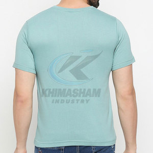 Camiseta de Verano para Hombre Hecha en Pakistán, Poliéster/Algodón, Transpirable, Ecológica, Diseño Único, Personalizable, Corte Holgado, MOQ Bajo - Product Image 3