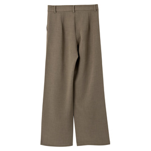 Pantalones de Vestir Cómodos y Profesionales para Mujer, Pantalones de Trabajo de Pierna Ancha, Cintura Alta, Transpirables, Largos, al por Mayor - Product Image 2