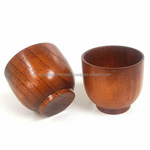 Taza de madera con logotipo personalizado ecológico al mejor precio, taza de agua Natural, antiescaldado, sostenible para café o jugo - Product Image 6