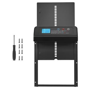 Porta Automatica Durevole in Alluminio per Pollaio, Alimentata a Batteria, con Protezione Anti-Pizzicamento, Timer Manuale per Suini e Uso Agricolo - Product Image 1