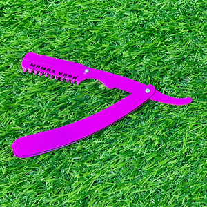 Manual Professional Straight Edge Barber Razor Folding Stainless Steel Sharp <b>Swing</b> Lock Thinning Razor for Precision Shaving - Product Image 3