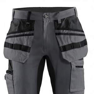 Pantalon de travail de sécurité multi-outils avec poches cargo, haute visibilité, réfléchissant, pour travaux routiers, vente en gros, pantalon de travail personnalisé - Product Image 6
