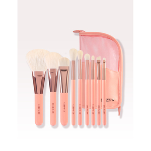 Coringco corea 9P Set di pennelli per il trucco collezione di libri di Rose per migliorare la tua Routine di bellezza - Product Image 1