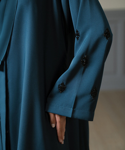 Abaya Modeste Femme Personnalisée Tenue Décontractée Légère Hiver Printemps 2025-26 Service OEM Sur Mesure Vêtements Islamiques - Product Image 6
