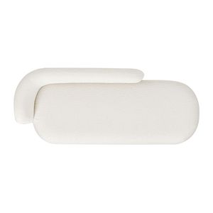 Aire 75 \ "RAF moderna Chaise longue in avorio bianco - Product Image 6