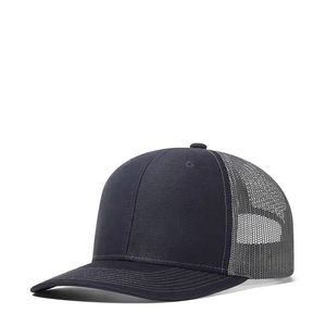 Custom 6-Panel Mesh Trucker Snapback Cap High Profile Breathable Waterproof 100% Cotton Plain Camo Golf & Sports for Men - Product Image 4