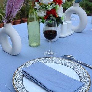 Best Selling Handmade Cotton Woven <b>Table</b> <b>Cloth</b> Modern Solid Print Eco-Friendly Customizable <b>Table</b> <b>Linen</b> for Daily Use - Product Image 2