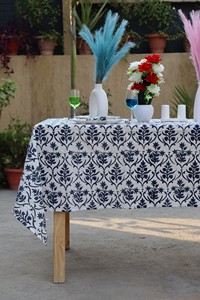 High Quality Linen <b>Tablecloth</b> Solid Color Soft Texture <b>Washable</b> and Sustainable for Dining Table Use - Product Image 2