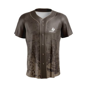 Maillots de baseball personnalisés grande taille 100% polyester pour femmes, manches courtes, respirants, séchage rapide, uniformes d'équipe de baseball pour filles - Product Image 5