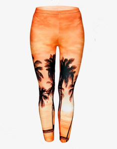Leggings Casuales de Cintura Media para Mujer, Transpirables, Sostenibles, Sin Costuras, de Spandex y Poliéster, Tejido de Punto, con Impresión Personalizada, Más Vendidos - Product Image 2