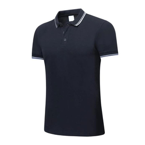 Polo homme en coton et polyester de haute qualité avec logo personnalisé, polos de golf, vêtements de sport tendance, t-shirt à col pour homme - Product Image 5