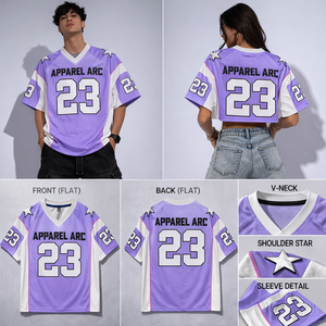 เสื้อฟุตบอลตาข่ายสีม่วงพาสเทล หมายเลข 23 เสื้อกีฬาแบบยูนิเซ็กซ์ แบรนด์ส่วนตัว ผู้ผลิตขายส่งจากสหรัฐอเมริกา - Product Image 2