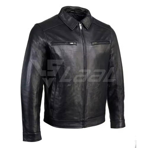 ดีไซน์หรูหรา ตะเข็บทนทาน งานตัดเย็บคุณภาพสูง สำหรับใช้งานประจำวัน เสื้อแจ็คเก็ตหนังผู้ชาย เสื้อแจ็คเก็ตหนังผู้ชายแฟชั่นสำหรับฤดูหนาว - Product Image 2